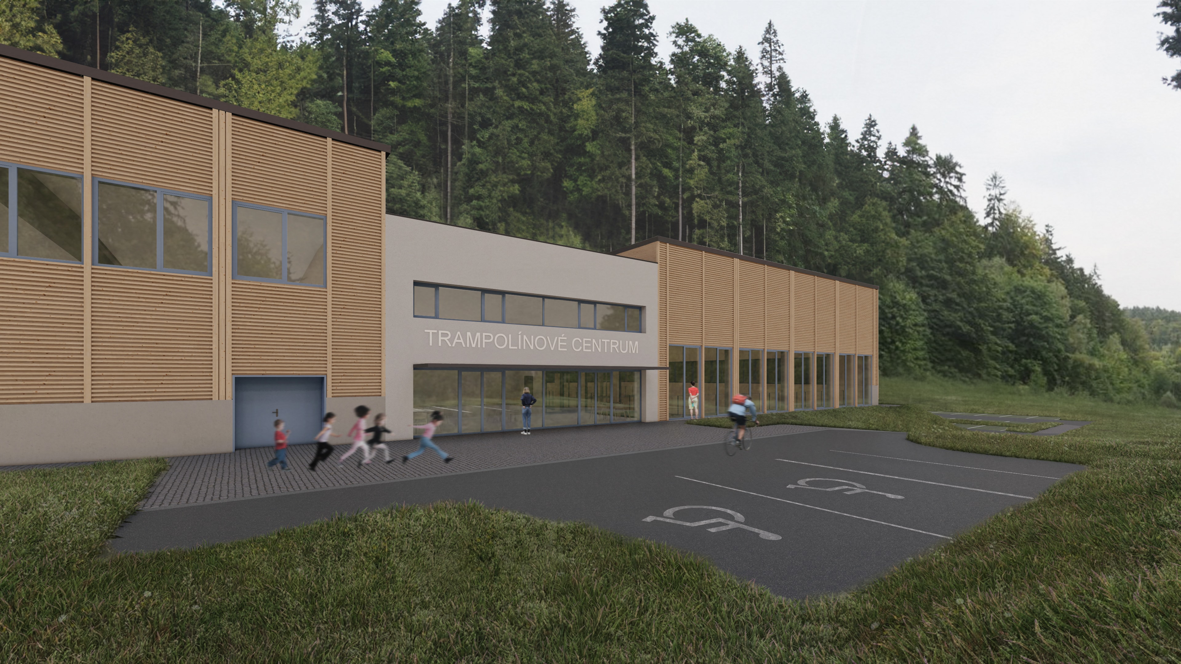 Trampolíny Harcov - Moderní sportovní centrum